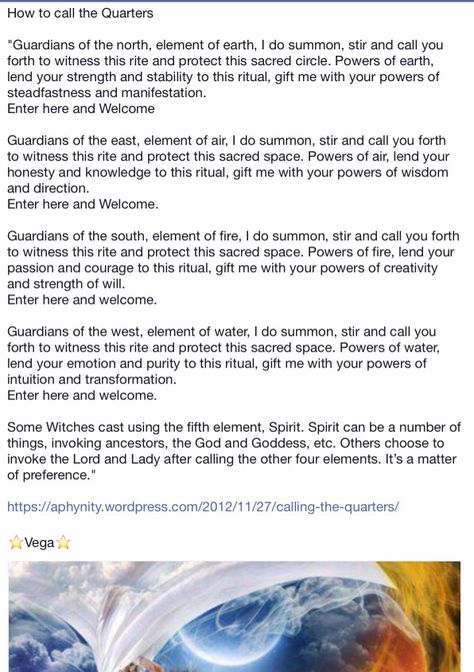 How to call the quarters Calling Quarters Wicca, Call The Corners Witchcraft, How To Call The Quarters, Calling The Corners Wicca, Casting Circle Elements, Calling The Four Corners, Calling The Quarters Witchcraft, Calling In The Four Directions, Calling Quarters