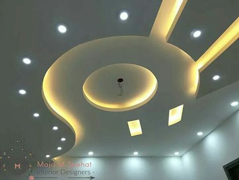 Heart Shape Pop Ceiling Design, Latest Gypsum Ceiling Design For Hall, Celing Roof Design Gypsum, Round Fall Celling Design, Gypsum Ceiling Design For Shops, Valentine Bedroom Decor, Gypsum Design, Valentines Bedroom, Luxury Ceiling Design