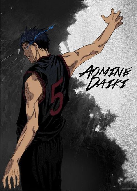 Aomine The Only One Who Can Beat Me Is Me, Kuroko's Basketball Wallpaper, Daiki Aomine, Kagami Kuroko, Aomine Kuroko, Kurokos Basketball, Kuroko No Basket Characters, Aomine Daiki, My Demons