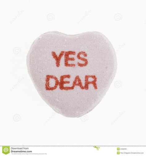 valentine heart candy yes dear | Candy Heart On White. Stock Image - Image: 2432281 Yes Dear, White Editorial, Purple Candy, Candy Hearts, Emoji Stickers, White Stock, Heart Candy, Heart On, Valentine Heart