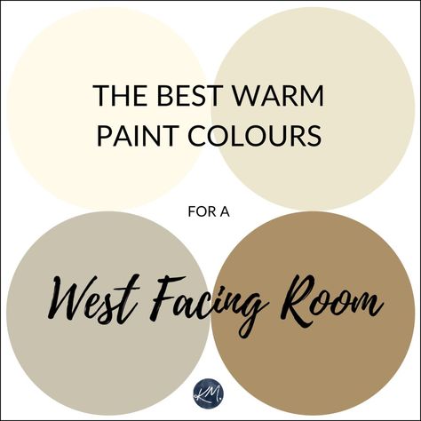 The 18 Best Paint Colours for West Facing Rooms West Facing Room Paint, Western Paint Colors, Kylie M Interiors, Cream Paint Colors, Beige Paint Colors, Warm Paint Colors, Taupe Paint, Room Wall Colors, Best White Paint