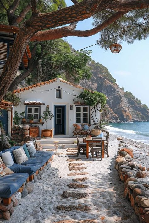 Loft House Design, Surf Room, Tiny House Exterior, Dream Beach Houses, Cob House, House By The Sea, Island House, Beach Cottage Style, Dream Beach