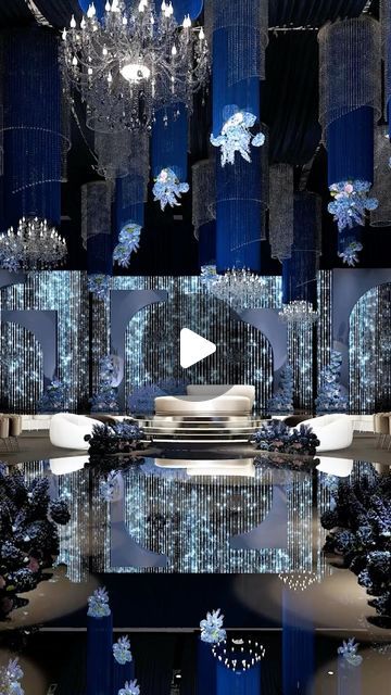 Dubai Wedding Planner on Instagram: "3D wedding design 🌌

Creating a 3D WEDDING DESIGN is a crucial step that allows you to visualize the decor before the big day! 💍 

Our recent project, featuring an elegant venue in blue and silver tones, showcases a refined style with carefully crafted zones and attention to detail. 
  3D visualization helps ensure every element is perfectly aligned, so your wedding day looks exactly as you envisioned. 
We design spaces that capture the essence of your celebration, making it truly unique and unforgettable." Dubai Wedding Decoration, Wedding Day Looks, Dubai Wedding, Refined Style, 3d Visualization, Wedding Design, Wedding Decoration, In Dubai, Wedding Designs