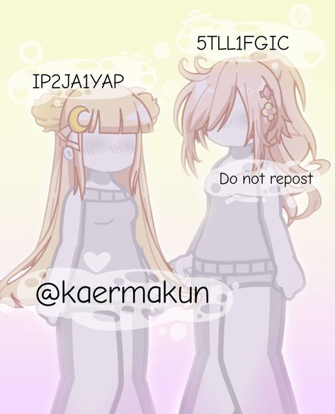 Im doing brown hair next :) Long Gacha Hair Ideas, Hair Codes Gacha Life 2, Gacha Life 2 Hair Ideas Girl, Gacha Hair Combos, Gacha Girl Hair Ideas, Hair Gacha Life 2 Code, Gl2 Oc Codes Hair, Gacha Life 2 Hairstyles, Gl2 Hair Ideas