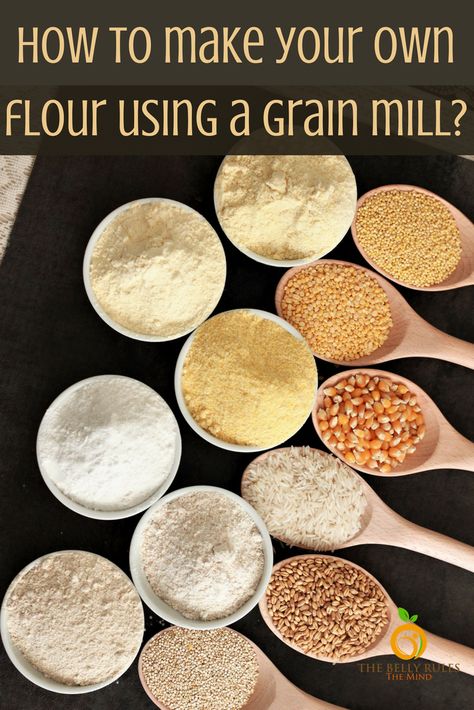 Home Milled Flour, Grinding Flour At Home, Home Milled Grain Recipes, Mill Your Own Flour, Milling Your Own Flour, Grinding Your Own Flour, How To Mill Flour, Milling Flour At Home, Milling Grains