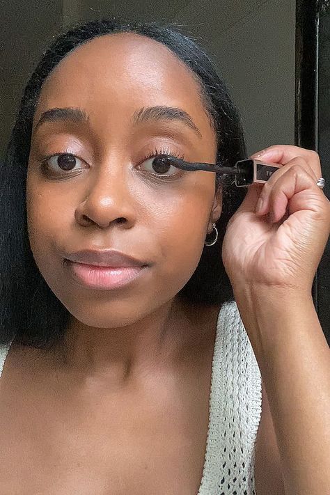 The 9 Best Lengthening Mascaras for Long, Lifted Lashes—Tested by a Byrdie Editor Best Mascara For Length And Volume, Best Mascara For Short Lashes, Lower Lash Mascara, Lifted Lashes, Best Lengthening Mascara, Pro Makeup Tips, Quick Makeup Routine, Seasonal Makeup, Diorshow Mascara