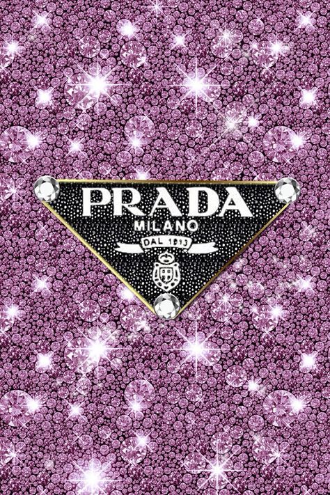 Prada Purple Embellished Logo Prada Aesthetic Wallpaper, Gucci Wallpaper Iphone, Prada Brand, Prada Aesthetic, Chanel Wallpapers, Bling Wallpaper, Watch Wallpaper, Fashion Wallpaper, Apple Watch Wallpaper