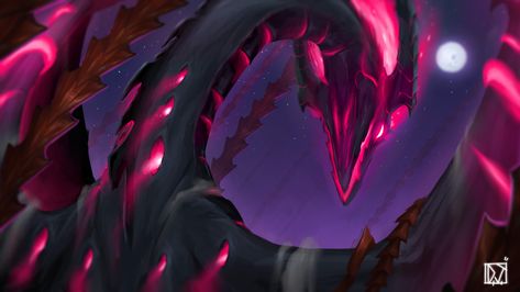 ArtStation - magenta dragon, Dominic Barrios Magenta Dragon, Dragon Eye, Fantasy Novel, Black Dragon, Angel, Anime, Pins, Quick Saves, Black