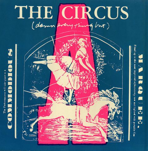 Title: Damn Everything but the Circus Author: Corita Kent Publication: Holt Rinehart and Winston, New York Publication Date: 1979 Book Description: Black hardback with cover sleeve and hardcover box with seperate folder with a seperate copy of the book unbound. Book depicts poetry and art by Corita Kent about the circus. Call Number: CIRCUS NE 2237.5 .K4 A44 Corita Kent, James Rosenquist, Claes Oldenburg, Circus Circus, Photo Letters, Art Library, Jasper Johns, Book Description, Roy Lichtenstein