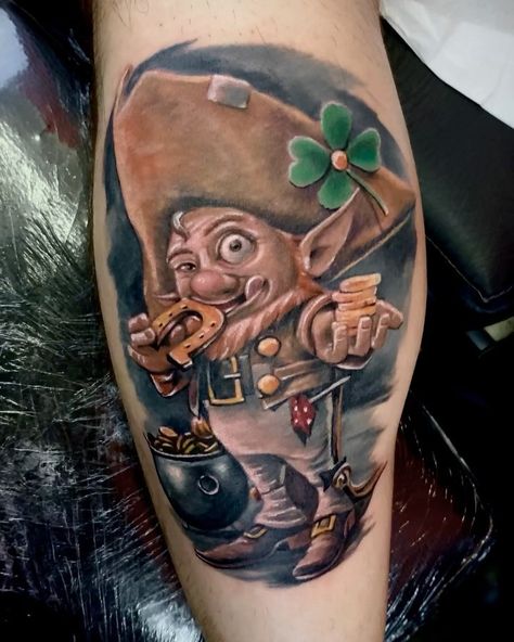 Leprechaun Tattoos, Colour Tattoo, Color Tattoo, Portrait Tattoo, London, Tattoos, Quick Saves