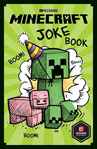 Minecraft Joke Book by Mojang AB Minecraft Book, Minecraft Jokes, Joke Book, The Creeper, Hobbies For Kids, Reluctant Readers, Minecraft Survival, Book Author, Book Jokes