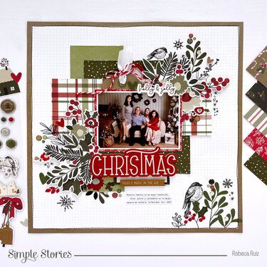 Winter Scrapbook Layouts, Winter Scrapbooking, Christmas Scrapbook Pages, Scrapbook Generation, Christmas Scrapbook Layouts, Christmas Layouts, Scrapbook Layout Sketches, Christmas Scrapbook, December Daily