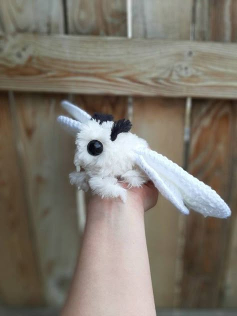 Hey, I found this really awesome Etsy listing at https://www.etsy.com/ca/listing/981552799/poodle-moth-crochet-pattern-only Alt Crochet Plushies, Crochet White Yarn, Moth Amigurumi, Goth Stuffed Animals, Moth Stuffed Animal, Moth Plushies, Fuzzy Yarn Crochet Projects, Alt Crochet Projects, Moth Crochet Pattern