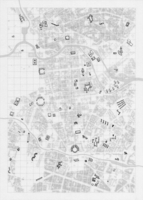 Finn Wilkie Nyc Aesthetic Wallpaper, Architecture Representation, Spatial Analysis, Map Sketch, Map Diagram, Village Map, Urban Analysis, Urban Design Concept, Senior Project