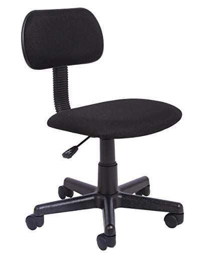 Office Essentials Height Adjustable Desk Chair - Black Colorful Office Chair, Desk Chair Comfy, Height Adjustable Desk, Adjustable Office Chair, Adjustable Chairs, Foldable Chairs, Work Chair, Black Office Chair, Office Colors