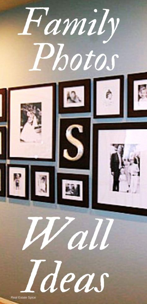 Use these Family Picture Wall Ideas and the tutorials here to help you create a visual tapestry of memories. via @https://www.pinterest.com/realestatespice/_created/ Creating A Picture Gallery Wall, Family Wall Gallery Ideas, Hall Wall Picture Collage Ideas, Family Picture Wall Ideas Hallways, Memory Wall Ideas, Diy Wall Collage Ideas, Family Photo Wall Arrangements, Family Photo Gallery Wall Ideas, Hallway Picture Display