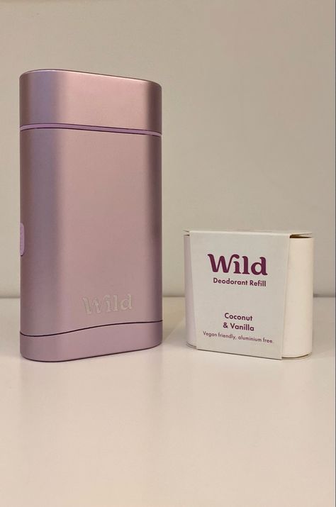 Wild Deodorant is the sustainable natural deodorant you need. With it’s clever refillable cases Wild is on a mission to reduce single-use plastic in our bathrooms. The bamboo pulp refills are made of all natural ingredients and without an harsh chemicals like aluminium salts, sulfates or parabenes. The best part? Wild actually works. I love my purple case and coconut & vanilla scent, so go get yours at the link below! Wild Deodorant, Purple Cases, Natural Deodorant, Starter Kit, Body Skin, Holiday Travel, Sustainable Design, Body Skin Care, Smell Good