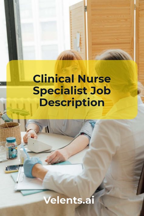 Clinical Nurse Specialist Job Description template includes a detailed overview of the key requirements, duties, responsibilities, and skills for this role. It's optimized for posting on online job boards or careers pages and easy to customize this template for your company. Clinical Nurse Specialist, Clinical Nurse, Job Description Template, Medication Administration, Evidence Based Practice, Acute Care, Nursing Degree, Nursing Care, Online Job