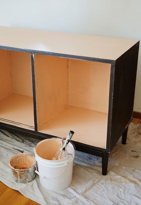 diy credenza makeover – almost makes perfect Diy Credenza Makeover, Refinished Credenza, Diy Credenza, Painted Credenza, Credenza Makeover, Redone Furniture, In Law House, Reading Diy, Makeover Before And After