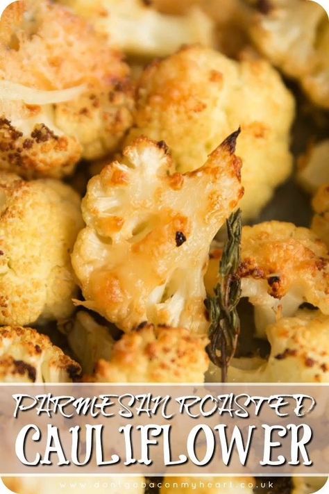 Roasted Cauliflower With Parmesan Cheese, Cauliflower Steaks Roasted Parmesan, Roast Coliflower, Parmesan Cauliflower Roasted, Cauliflower Recipes Parmesan, Cauliflower Easy Recipes, Roasted Cauliflower Recipes Oven, Buttered Cauliflower, Dinner With Cauliflower