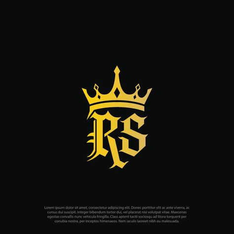 Rs Logo Design Letter King, Rs Design Logo, Rs Letter Logo, Rich Logo Design, Sr Logo Design Style, Murugan Vel Tattoo Design, Rs Logo Design Letter, Rs Logo Design, Vivo Wallpaper