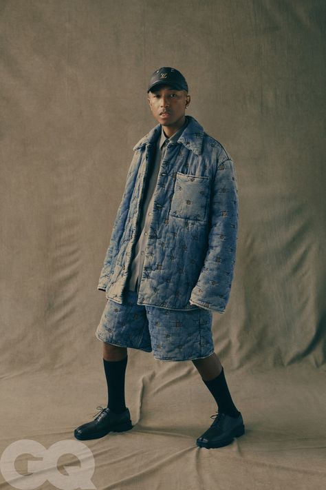 Warrior Concept Art, Men Fashion Show, Gq Magazine, Pharrell Williams, Louis Vuitton Men, Military Inspired, Cultura Pop, Celebrity Photos, Fashion Photographer