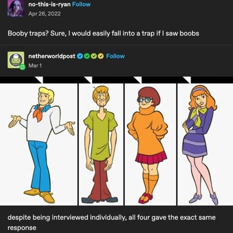 Shaggy Aesthetic Scooby Doo, Scooby Doo Meme, Poly Scooby Gang, Funny Scooby Doo, Scooby Doo Velma, Velma Shaggy, Scooby Doo Memes, Mystery Gang, Scooby Gang