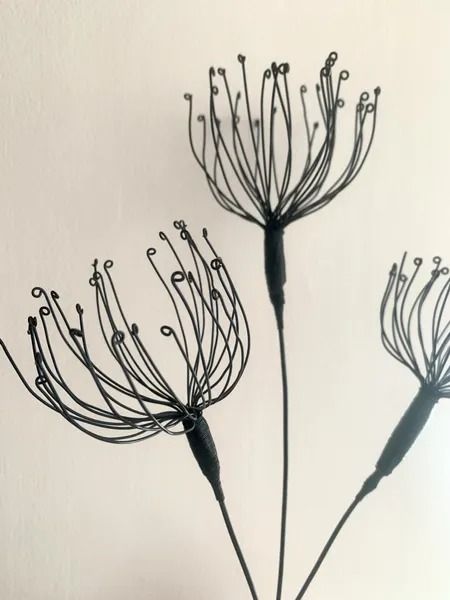 Wire Alliums Workshop in The Cotswolds - Gloucestershire/Wiltshire/Oxfordshire Border Metal Wire Crafts, Copper Trees, Wire Macrame, Wire Decorations, Metal Wire Sculpture, Barbed Wire Art, Unusual Pictures, Willow Weaving, Cow Parsley