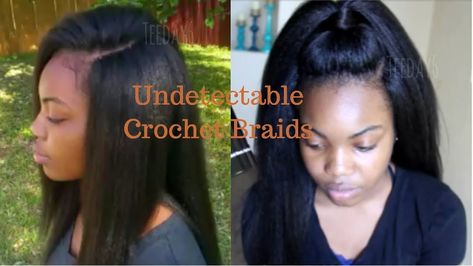 Straight Crochet Braids Never Looked So Natural!! [Video] - https://blackhairinformation.com/video-gallery/straight-crochet-braids-never-looked-natural/ Straight Crochet Hairstyles Black Women, Crochet Braid Styles Straight Hair, Straight Hair Crochet Styles, Straight Crochet Hairstyles, Black Hairstyles For Teens, Crochet Braids Straight Hair, Crochet Straight Hair, Crochet Braids Hairstyles Curls, Straight Crochet Braids