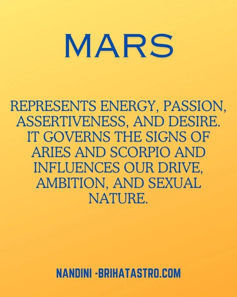 #Mars as per astrology characteristics #astrology #birthchartreading #planetsastrology #zodiacastrology #indianastrology #astroinstagram Mars In Astrology, Mars Astrology, Astrology Planets, Astrology Chart, Birth Chart, Mars, Astrology, Art Ideas, Planets