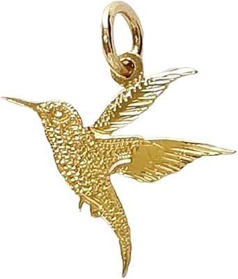 SURANO DESIGN JEWELRY 14k Yellow Gold Hummingbird Charm Pendant, Made in USA Gold Hummingbird, Moist Cake Recipe, Moist Cake, Usa Clothing, Design Jewelry, Cake Recipe, Charm Pendant, Shoes Jewelry, Made In Usa