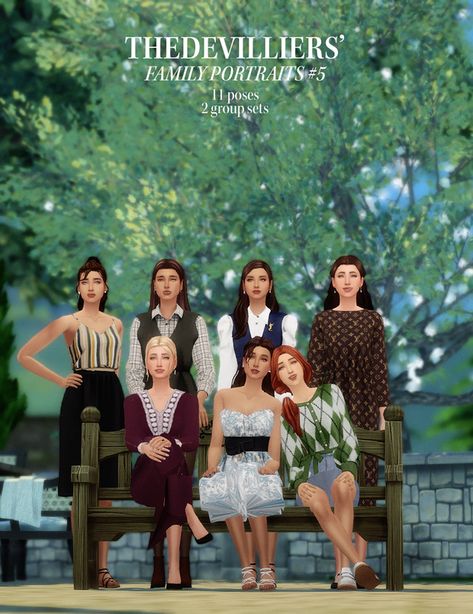 Sims 4 Family Of Five Poses, Family Of 7 Poses Sims 4, Sims 4 Family Of 5, Sims 4 Family Poses With Teenager, The Sims 4 Family Poses, Sims 4 Family Portrait Poses, Sims 4 Graduation Pose, Sims 4 Family Ideas People, Sims 4 Cc Poses Family