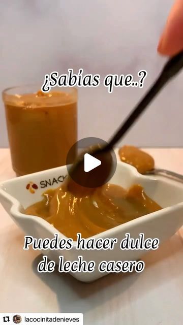 Mary Nieves / Recetas on Instagram: "♥️♥️Dulce de leche casero♥️♥️  😋¿Comenta a que le agregarías este Dulce de leche casero?😋No te olvides de guarda y compartir la receta♥️  Este tip es de gran utilidad a la hora de preparar un delicioso postre 😉  📝Ingredientes:  - 1 litro de leche líquida completa  - 1 taza de azúcar (200 grs) - 1/2 Cdta medidora de bicarbonato para ayudar a aumentar su color  - Si va a usar leche en polvo  - 1 litro de agua  - 16 cdas medidora de leche en polvo completa   🥣Preparación:  En una olla añade la leche seguida el azúcar y el bicarbonato remueve y deja cocinar a fuego alto, cuando esté a punto de hervir baja el fuego a mínimo y remueve constantemente para evitar que se derrame. Ahora es cuestión de tiempo y mucha paciencia a mi me tomo 2 hora y media, deb Media, On Instagram, Color, Instagram