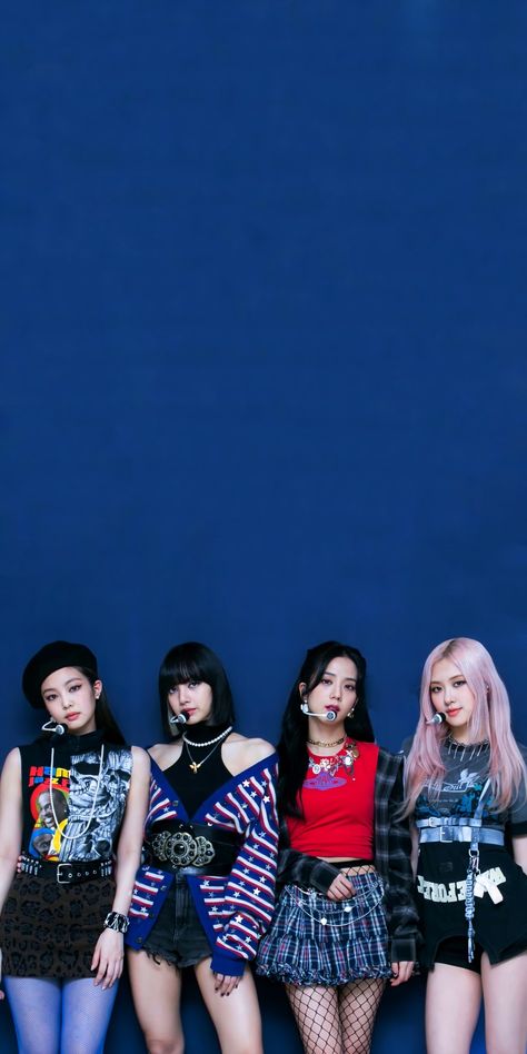 Blackpink Ot4 Lockscreen, Blackpink Wallpaper, Beauty Pop, Blackpink Members, Love Sick, Blackpink Photos, Blackpink Rose, Blackpink Jennie, Kpop Wallpaper