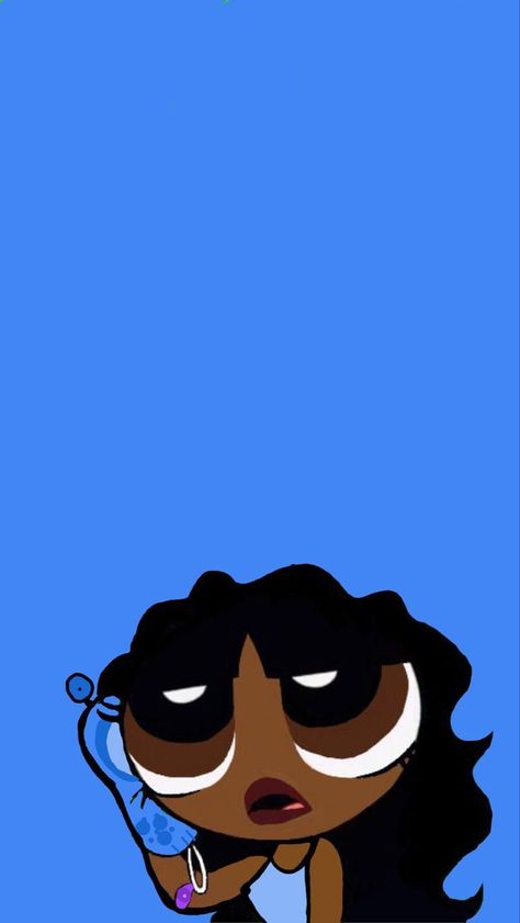 Brunette Baddie Cartoon Pfp, Black Cartoon Characters Wallpaper, Baddie Wallpaper Iphone Blue, Blue Baddie Wallpaper, Black Cartoon Characters Aesthetic, Baddie Ipad Wallpaper, Cool Ig Profile Pics, Baddie Phone Wallpaper, Cool Lockscreen