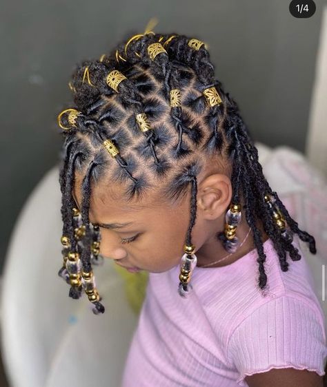 If you’re looking for the latest dread hairstyles for black kids, then you’ve come to the right place! Keep reading to see the hottest looks for 2023. Dread Hairstyles For Girls Kids, Lil Girl Loc Styles, Toddler Locs Girl, Little Black Girls Loc Styles, Kids Dreadlocks Styles, Locs Hairstyles For Kids, Loc Hairstyles For Kids, Kids Locs Styles Daughters, Kid Loc Styles