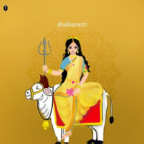 Navaratri 1st Day Shailaputri, Navratri 1st Day Devi Shailputri, Navratri Devi Images Day 1 To 9, Navratri 9 Devi Images, Navratri 1st Day Devi, Shailaputri Devi Images, Navratri 1st Day, 1st Day Of Navratri, Navratri Day 1