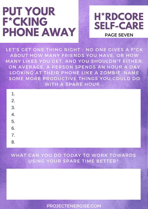 king at the bullsh*t distractions that stop us functioning to the best of our ability each day. One of the ways you can Selfcare Worksheets, Self Care Activity, Worksheets For Adults, Dbt Therapy, Self Care Worksheets, Marriage Therapy, Free Printable Activities, Writing Therapy, Therapy Worksheets