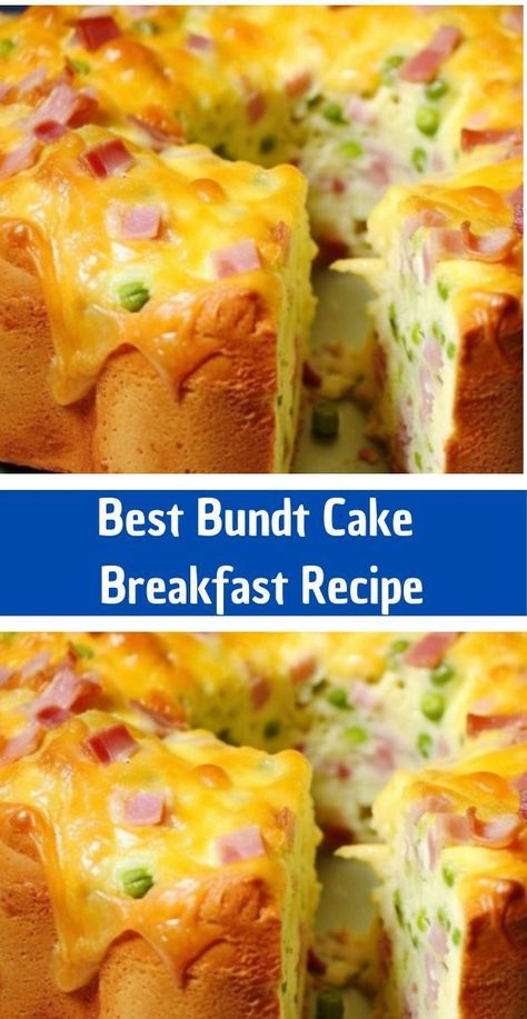 Bundt Cake Breakfast is a quick solution for a very hearty breakfast. It includes all the best that we used for a standard breakfast. Eggs, ham, bread, cheese, and … whatever you want to add! Worth a try! Bundt Cake Breakfast, Best Bundt Cake, Breakfast Bundt, Breakfast Bundt Cake, Bundt Recipes, Roasted Potatoes And Carrots, Cake Breakfast, Baked Eggs Recipe, Bread Cheese