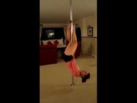 How to get Upside Down - Pole Dance Tutorial  This video tutorial shows the techniques used to be able to go upside down using the pole as well as exercises to help you build confidence. Pole Moves Beginner, Dancing Fitness, Pole Moves, Pole Tricks, Pole Dancing Fitness, Dance Tutorial, Baby Fat, Aerial Arts, Aerial Hoop