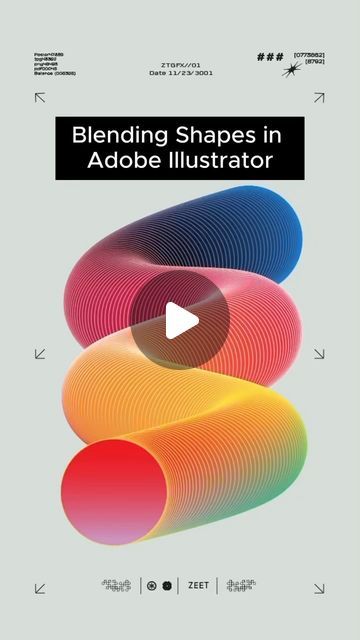 Blending Illustrator, Blend Illustrator, Blend Tool Illustrator, Ppt Inspiration, Photoshop Tutorial Photo Editing, Adobe Illustrator Tutorials, Photo Editing Photoshop, Graphic Design Tips, Illustrator Tutorials