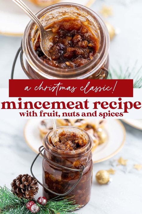 Copycat Nonesuch Mincemeat, Recipe For Mincemeat, Homemade Mincemeat Recipes, Fruit Mincemeat Recipe, Christmas Mincemeat Recipes, How To Make Mincemeat, Mincemeat Pie Filling, Mincemeat Tarts, Christmas Mincemeat