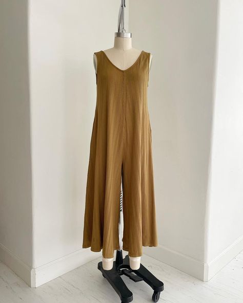 Mien® | An Elevated Everyday on Instagram: “✨NEW✨ Introducing the Willow Wide Rib Jumpsuit 〰️ A billowy palazzo one-piece in our gorgeous organic cotton textured ribbed fabric. Hidden…” Palazzo Pant, Cotton Texture, Nursing Friendly, Ribbed Fabric, Antique Bronze, Cotton Spandex, Timeless Pieces, Effortless Style, Pant Jumpsuit