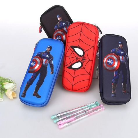 Big Pencil Cases, Animal Pencil Case, Unicorn Pencil Case, Kids Pencil Case, Spiderman Gifts, Christmas Presents For Kids, Funny Stickman, School Pencils, Creative Stationery