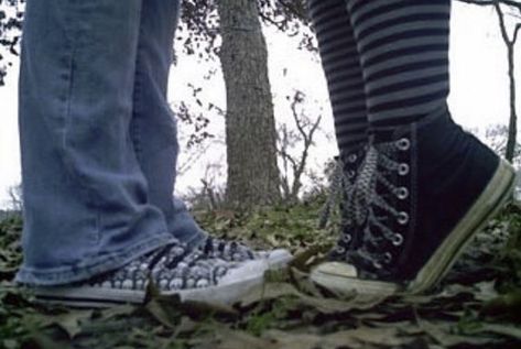 Two People, Trees, Socks, Black And White, Tumblr, White, Black