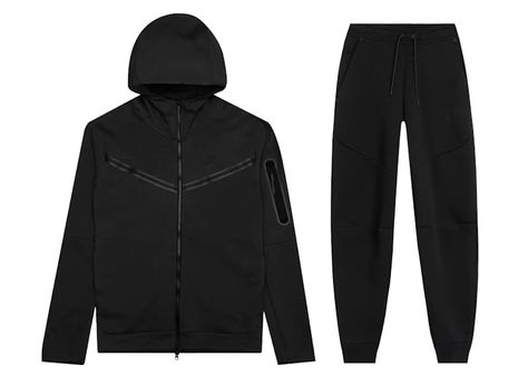 Check out the Nike Sportswear Tech Fleece Full-Zip Hoodie Nike Sets, Fashionable Jeans, Tech Fleece Hoodie, Nike Sportswear Tech Fleece, Tracksuit Men, Joggers Set, Sports Exercise, Tracksuit Pants, Cotton Sweatpants