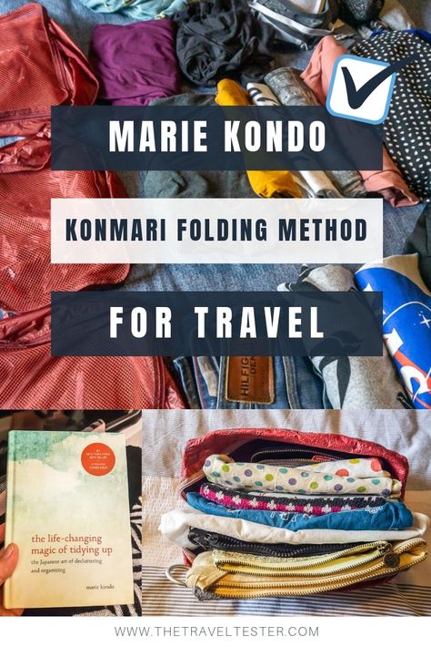 Konmari Method Folding, Konmari Method Organizing, Konmari Folding, Marie Kondo Organizing, Packing Wardrobe, Packing Hacks Clothes, Packing Clothes, Konmari Method, Packing For A Cruise