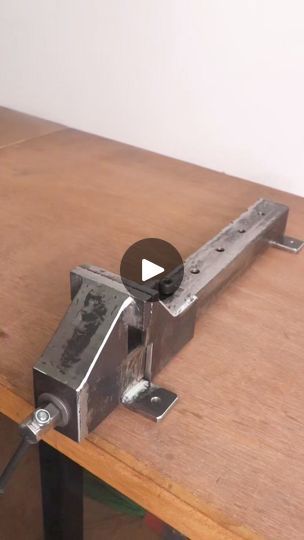 Diy Vise Clamp, Bench Vice, Bench Vise, Wood Working, Bench, Woodworking, Wood