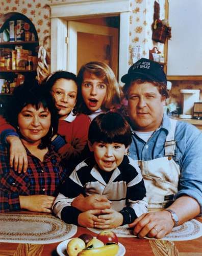 Roseanne | History, Premise, Cast, & Facts | Britannica Dan Conner, Roseanne Tv Show, Roseanne Show, 80 Tv Shows, Sara Gilbert, Roseanne Barr, Dream Of Jeannie, Childhood Days, Stand Up Comedians