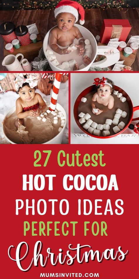 30 Cutest Baby Christmas Photos You’d Want To Steal Christmas Milk Bath Baby, Toddler Christmas Pictures, Newborn Christmas Pictures, Diy Christmas Photoshoot, Baby Holiday Photos, Bath Photoshoot, Milk Bath Photos, Newborn Christmas Photos